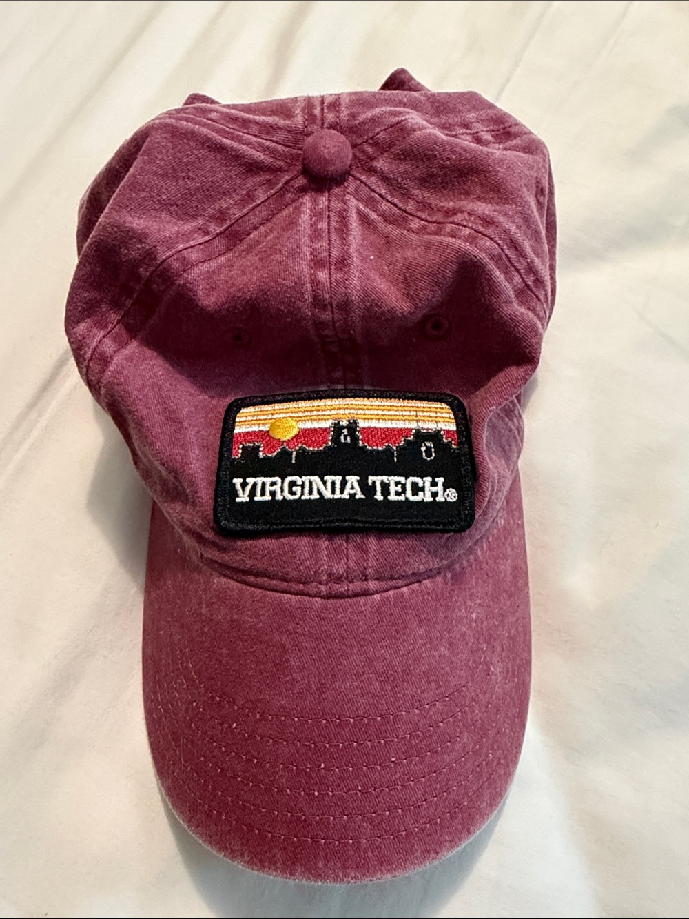 Maroon Baseball Cap -